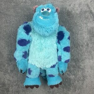 Pixar Disney Monsters Inc Sulley Plush Doll Sully Disney Store EUC‎